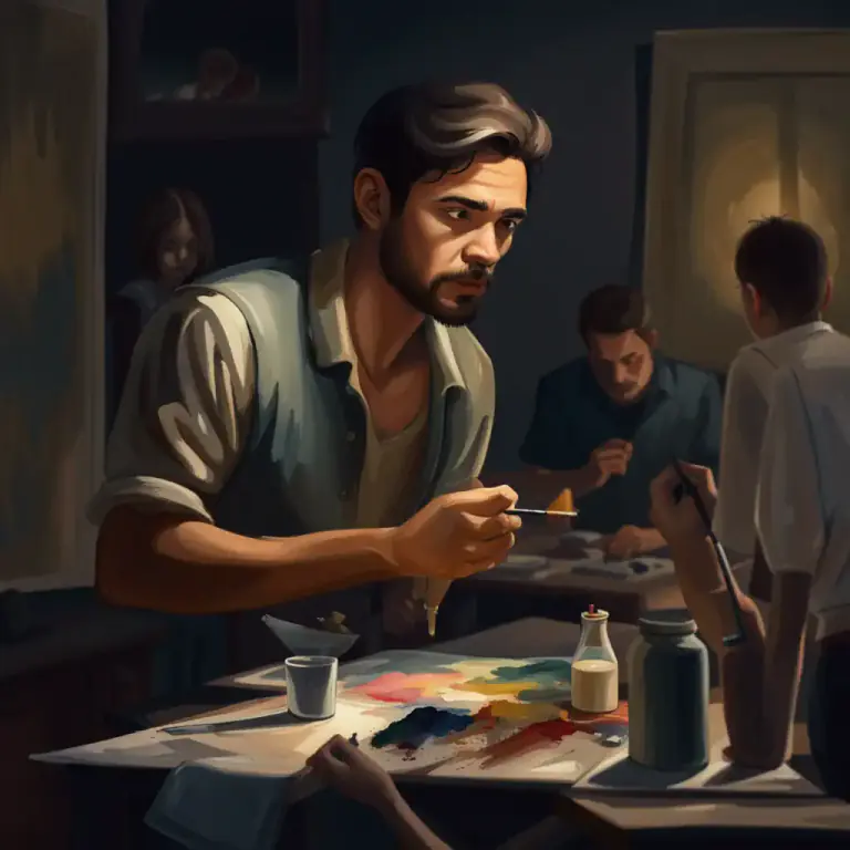 Visual representation of "on the sly" - Doing something secretly or without anyone noticing
