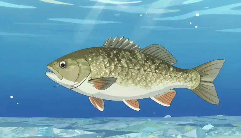 Visual representation of "cod" - A kind of fish that lives in the colder areas of the North Atlantic.
