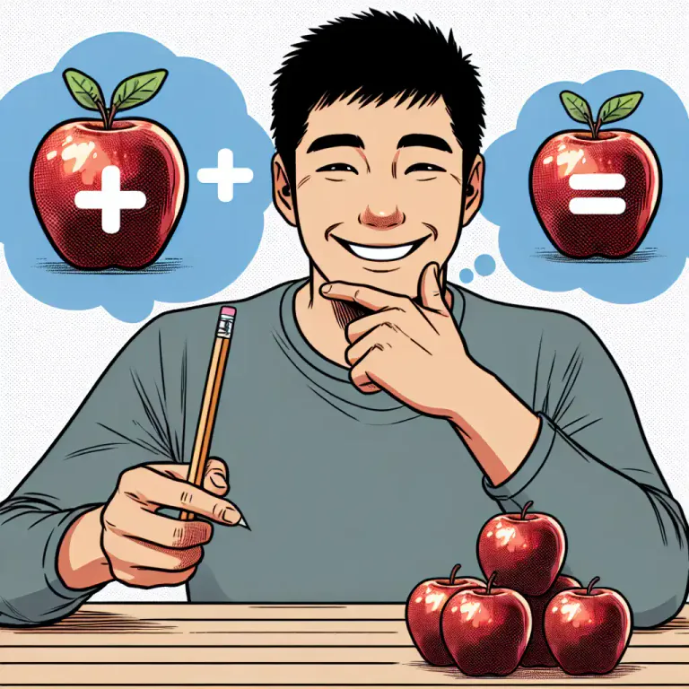 Visual representation of "add" - To calculate the total of two or more numbers or amounts