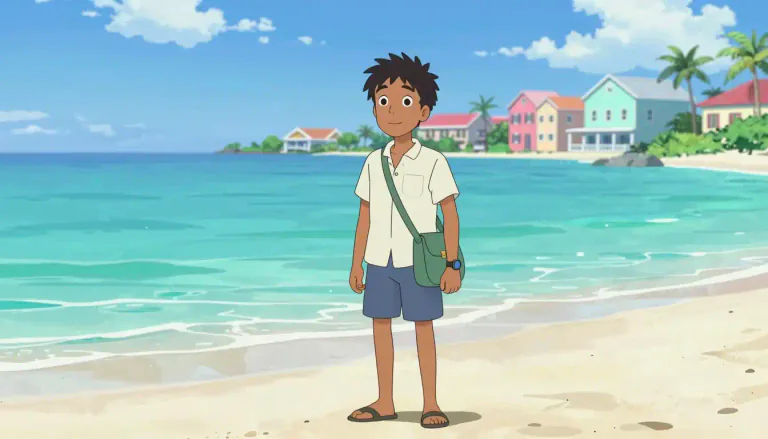 Visual representation of "barbadian" - A person from Barbados