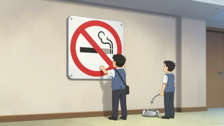 Visual representation of "reinstate" - To make a rule, law, etc. be used again.