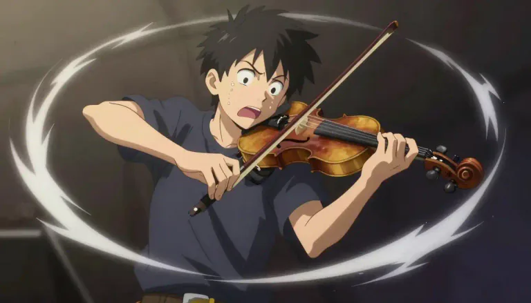 Visual representation of "agitato" - In a fast and excited manner