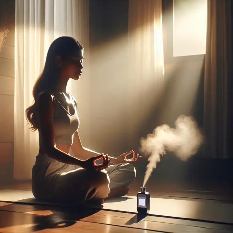 Visual representation of "diffuser" - A device used in aromatherapy that disperses essential oils into the air.