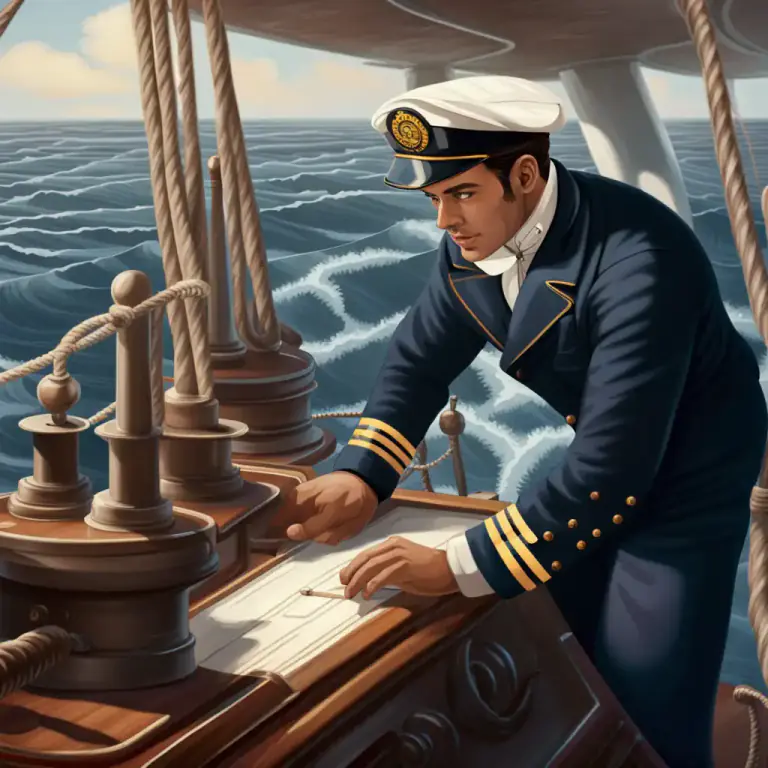 Visual representation of "crew" - To work as a member of a crew on a ship, aircraft, etc.