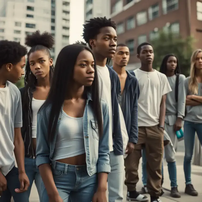 Visual representation of "delinquency" - In the field of criminology, this specifically refers to minor crimes committed by young people.