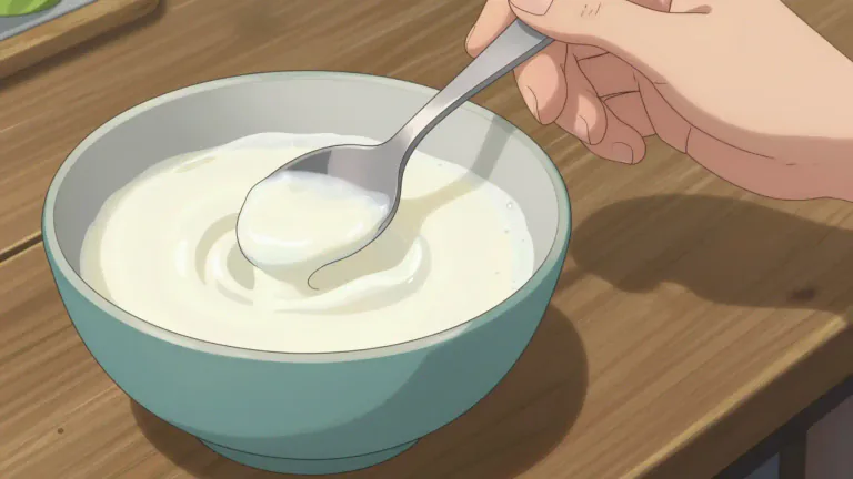 Visual representation of "skim" - Remove a substance from the surface of a liquid