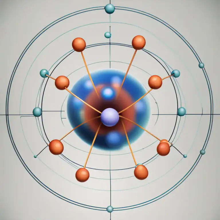 Visual representation of "node" - A place in an atom or molecule where there is a concentration of electrons