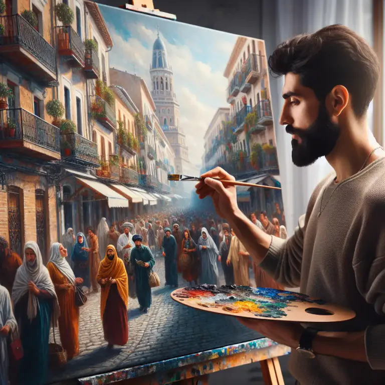 Visual representation of "realism" - In arts and literature, the representation of things as they really are.