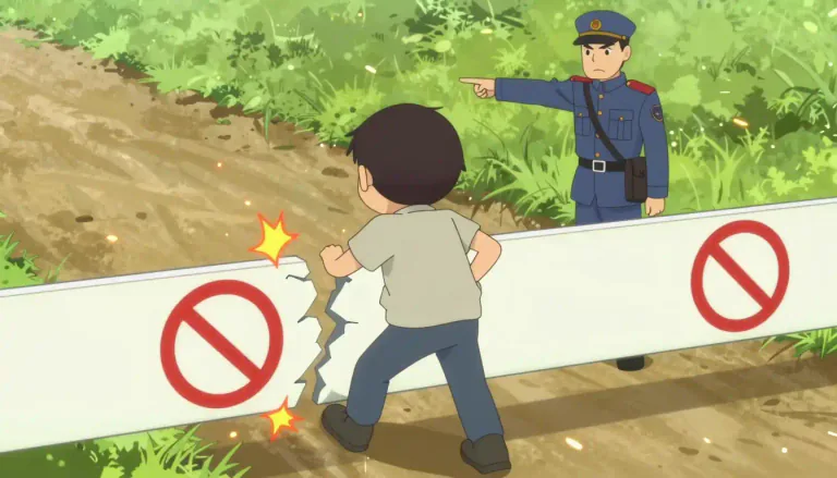 Visual representation of "transgressor" - A person who breaks a rule, law, or agreement