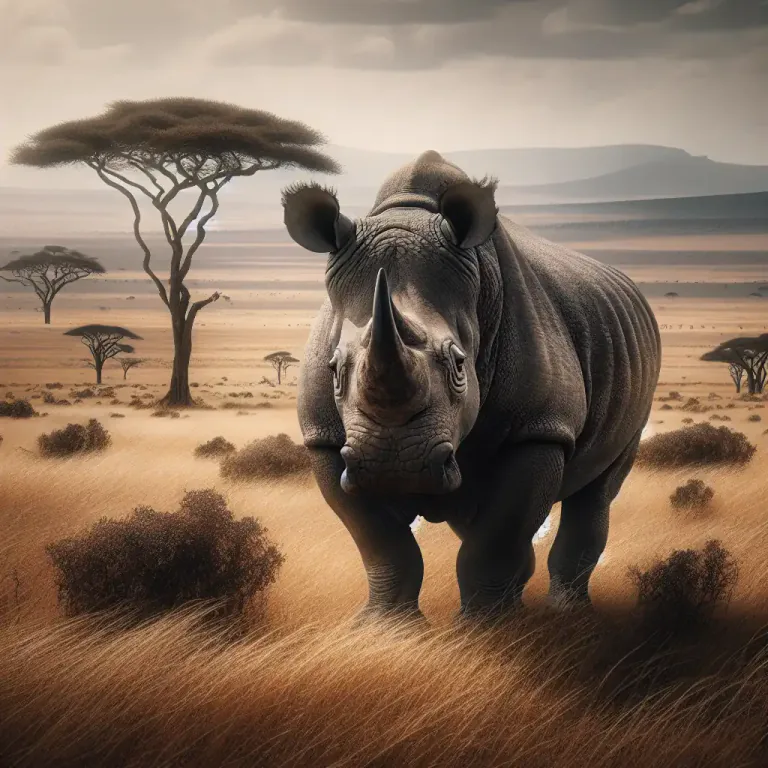 Visual representation of "horny" - Covered with, made of, or resembling horns