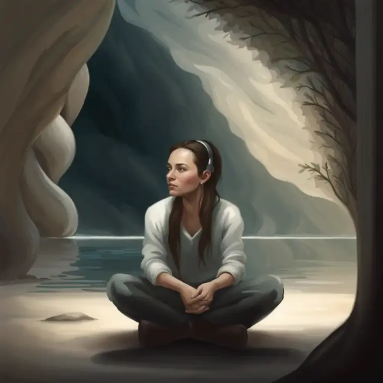 Visual representation of "discernment" - Perception in the absence of clear-cut identification