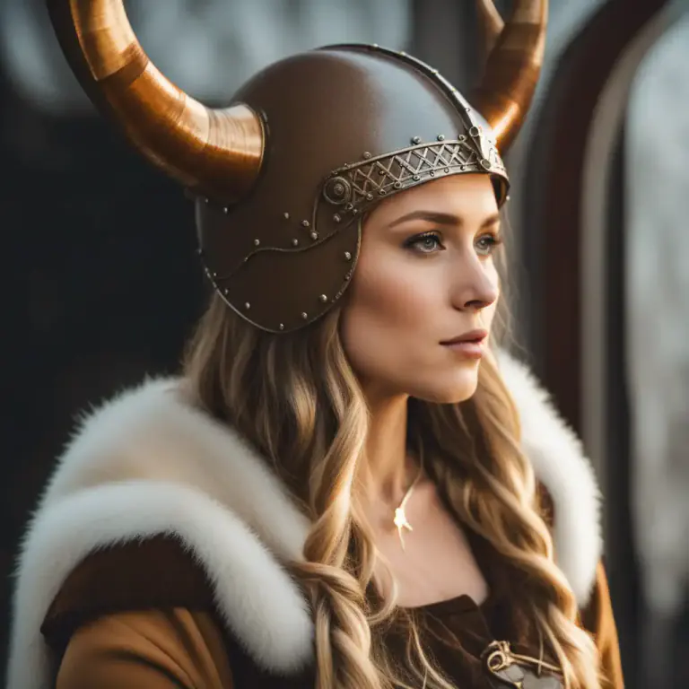 Visual representation of "horned" - Describing something decorated with horns or pointed projections.