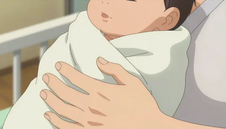 Visual representation of "swaddle" - to wrap tightly with cloth