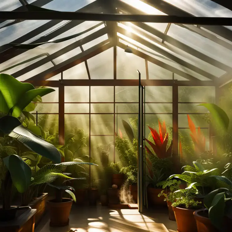 Visual representation of "hotbed" - A place where plants are grown in hot temperature