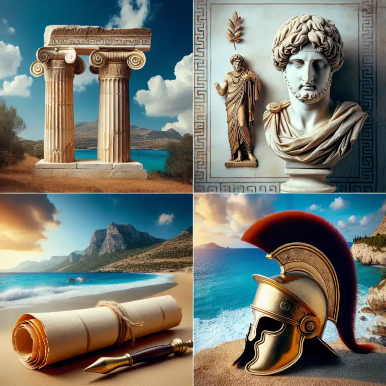 Visual representation of "hellenistic" - Relating to the history, language, and culture of Greece and the Hellenistic world during the period between the death of Alexander the Great and the defeat of Egypt by Rome in 31 B.C.