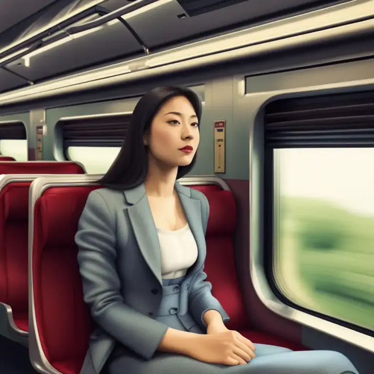 Visual representation of "car" - A separate section of a train