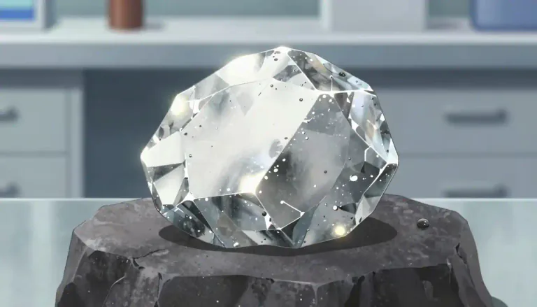 Visual representation of "antimony" - A chemical element that is a silver-white solid substance.