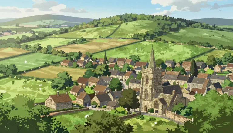 Visual representation of "shire" - A historic county located in the United Kingdom.