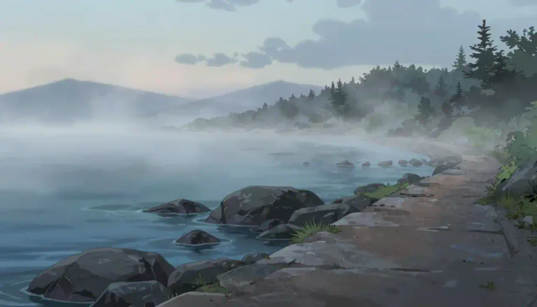 Visual representation of "haar" - A cold fog from the sea