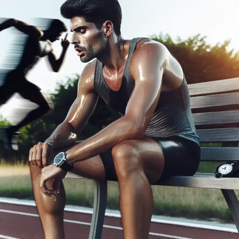 Visual representation of "interval" - In sports, it is period of rest between physical exercises