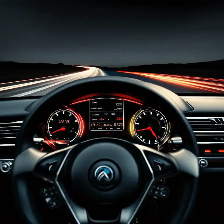 Visual representation of "overdrive" - An extra gear in a vehicle that you can use to travel at high speeds.