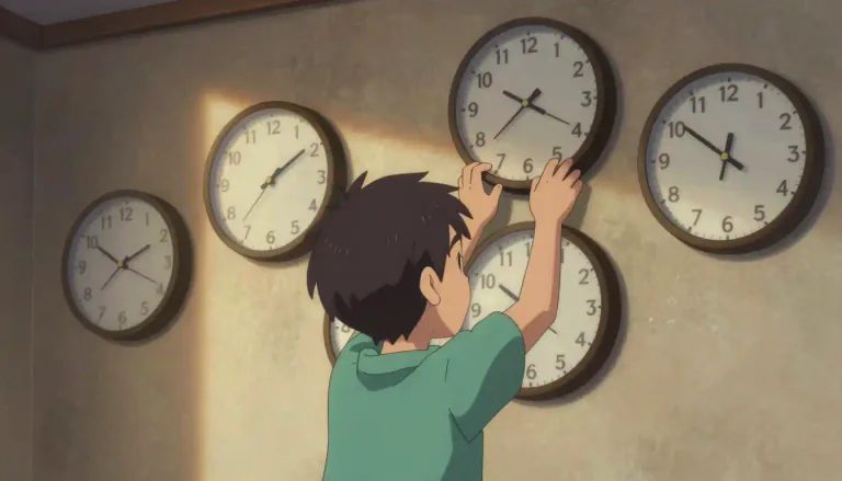 Visual representation of "reset" - To set again or differently