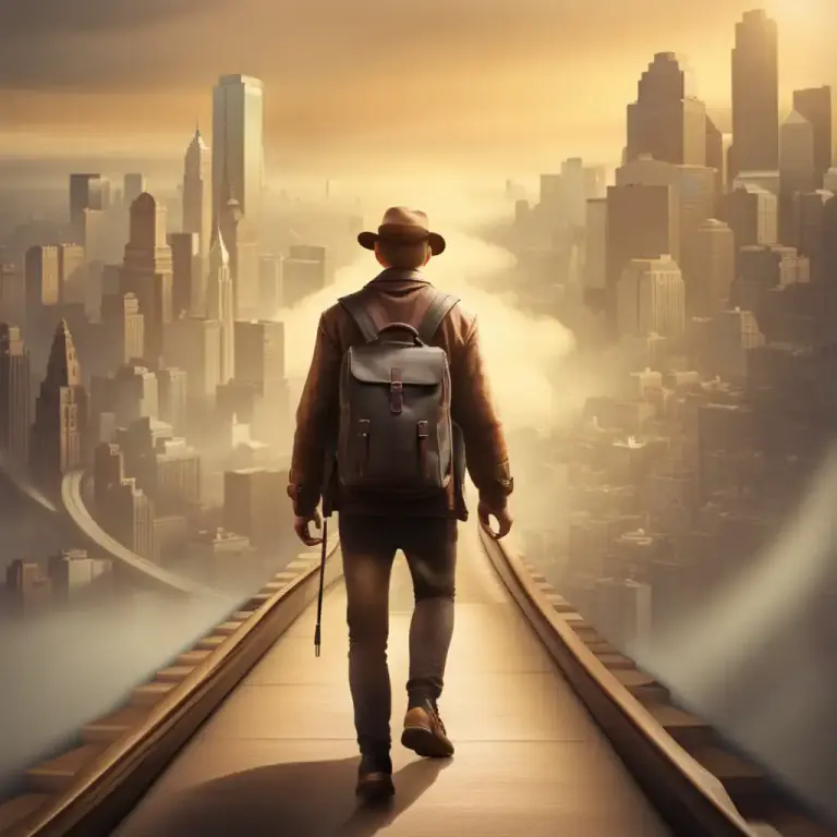 Visual representation of "have been there before" - Physically visited or traveled to a particular place before.