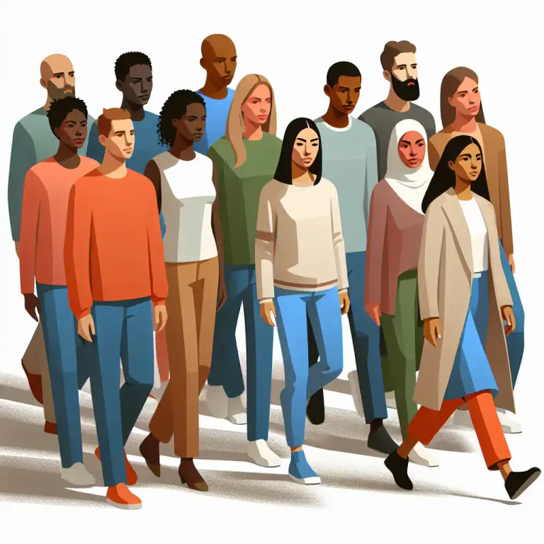 Visual representation of "lot" - A group or set of people or things