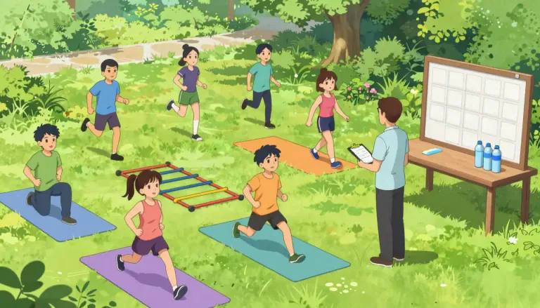 Visual representation of "programme" - A set of activities or events that are planned to be done