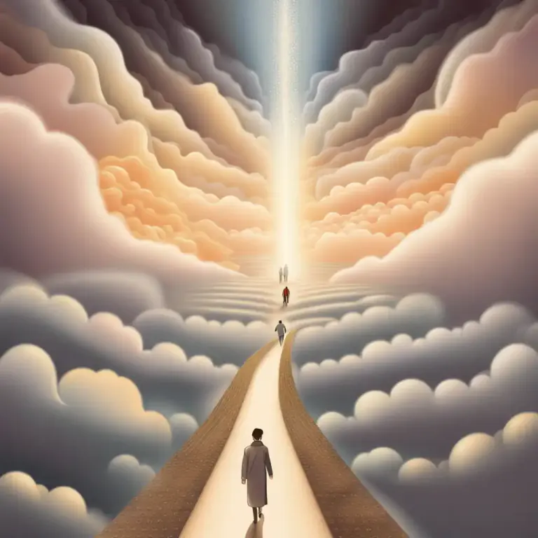 Visual representation of "celestial" - An inhabitant of heaven, as described in some religious texts