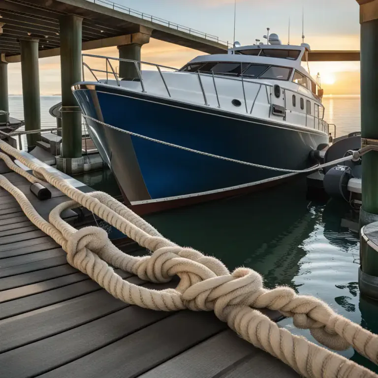 Visual representation of "fender" - A cushioning device used between boats to prevent damage