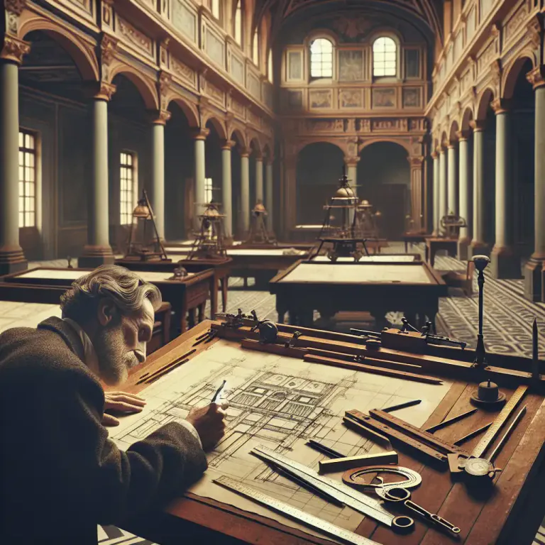 Visual representation of "draughtsman" - A person who is skilled in drawing, especially one who makes detailed plans or drawings.