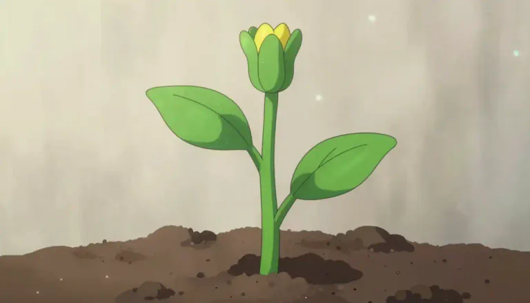 Visual representation of "stem" - The main part of a plant that rises above the ground and supports leaves and flowers.
