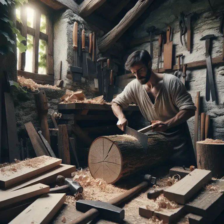Visual representation of "cleaver" - One who cleaves, or that which cleaves