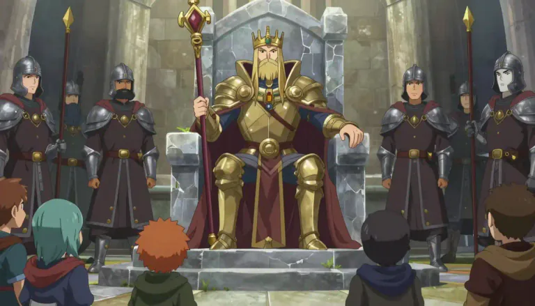 Visual representation of "overlord" - A person who has a lot of power or control over others.
