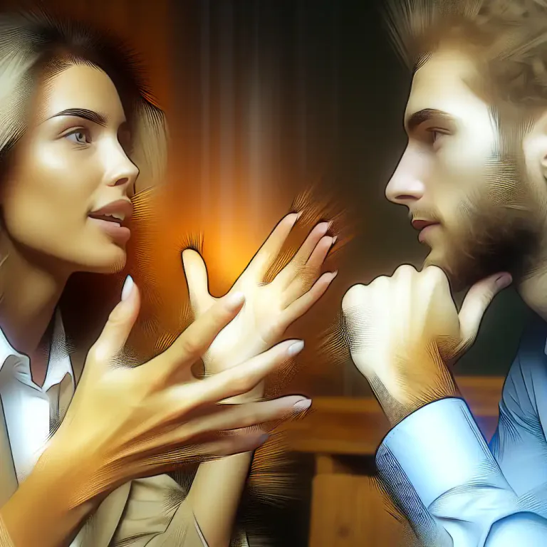 Visual representation of "transaction" - A communicative action involving two parties or objects that reciprocally affect or influence each other.