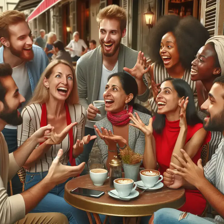Visual representation of "extroversion" - The trait of being loud or talkative, often associated with being energetic or engaging