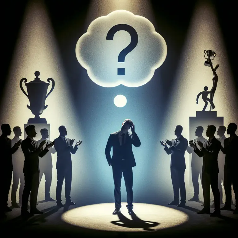 Visual representation of "question" - A doubt or uncertainty about something