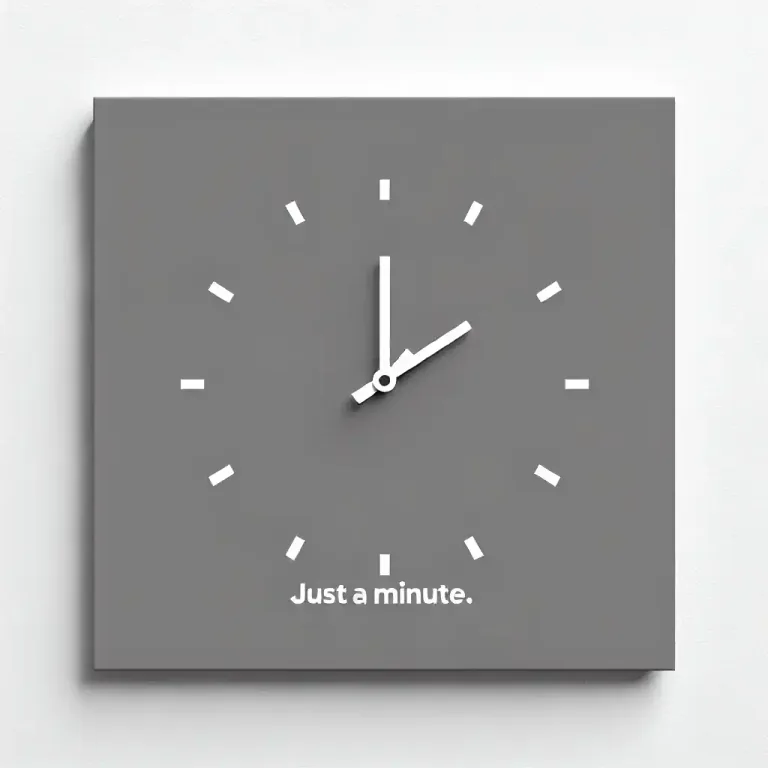 Visual representation of "just" - Simply, only, no more than