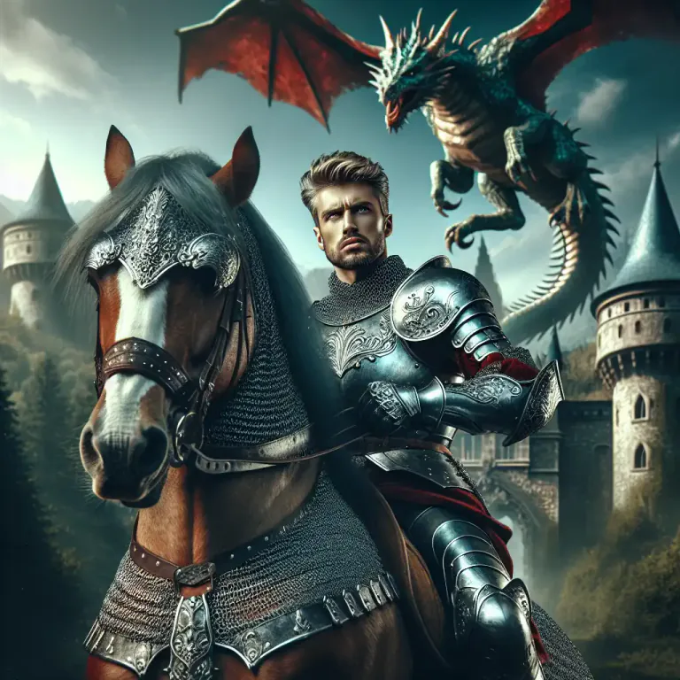 Visual representation of "galliard" - Full of high spirits, daring and brave.
