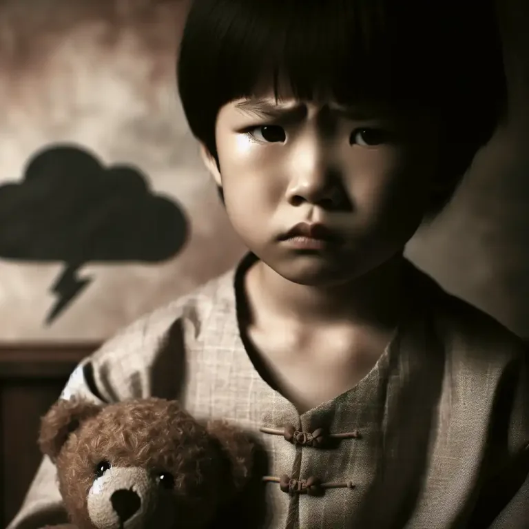 Visual representation of "moodiness" - A tendency to become easily annoyed or upset