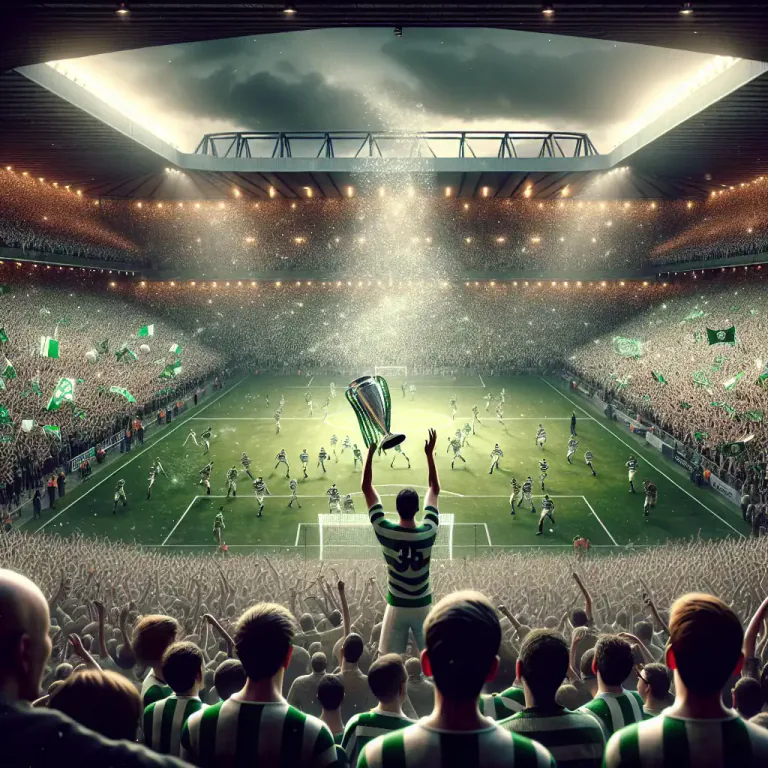 Visual representation of "celtic" - A professional football club based in Glasgow, Scotland, also known as Celtic Football Club.