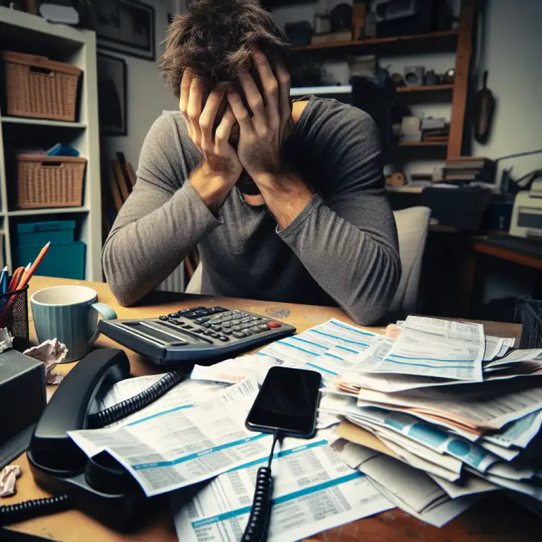 Visual representation of "debtor" - A person who is in debt