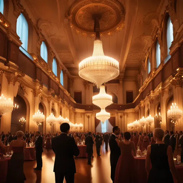 Visual representation of "lustre" - The quality of being visually impressive due to richness or grandeur.