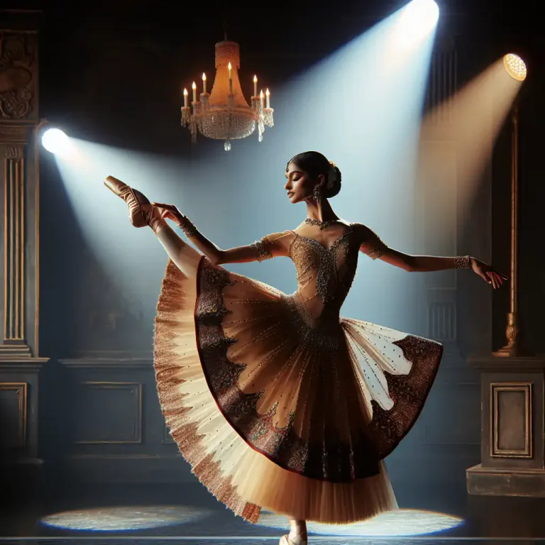 Visual representation of "passe" - A movement in ballet where the raised, extended leg is brought down while the supporting foot stays in place.