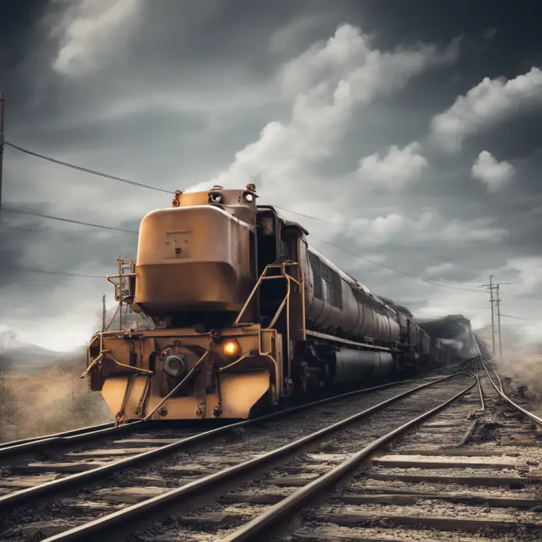 Visual representation of "get back on the rails" - To return to normal or regain a successful way after a problem or setback