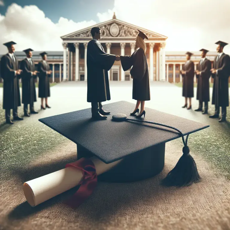 Visual representation of "accreditation" - An official confirmation that a school or course has met certain standards and is respected in the academic world.