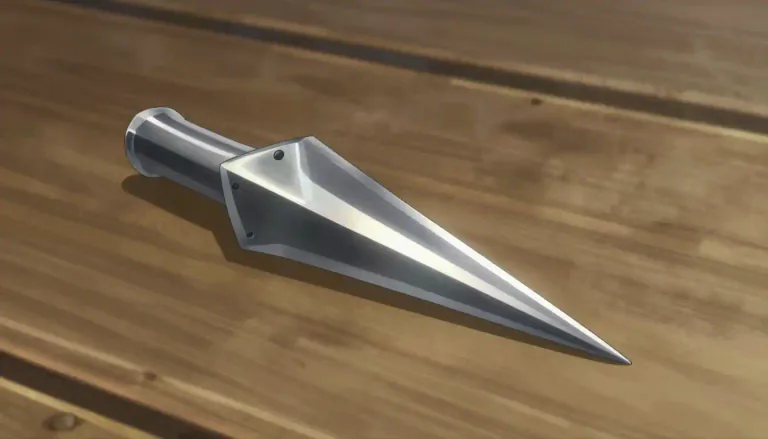 Visual representation of "spike" - A sharp pointed object, often used to pierce something.