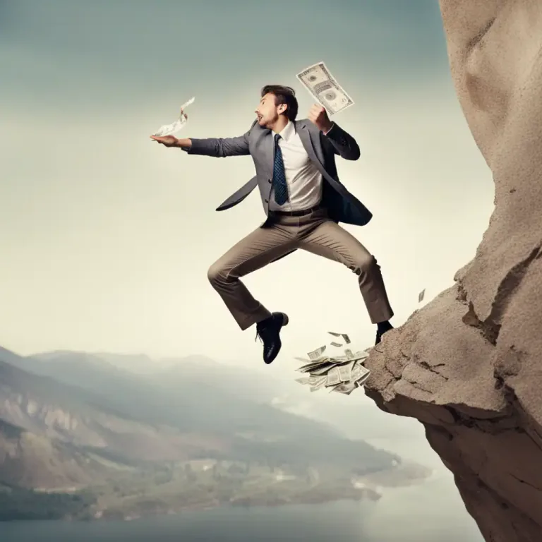 Visual representation of "sail close to the wind" - To do something risky or dangerous, especially to achieve a goal