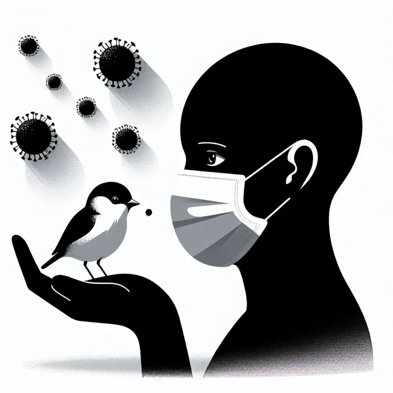 Visual representation of "spillover" - The spread of a disease from one animal species to humans or vice versa.